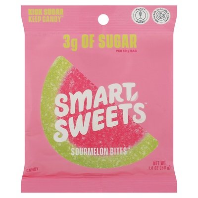 Smartsweets Sourmelon Bites 12/1.8 Oz [UNFI #78855]
