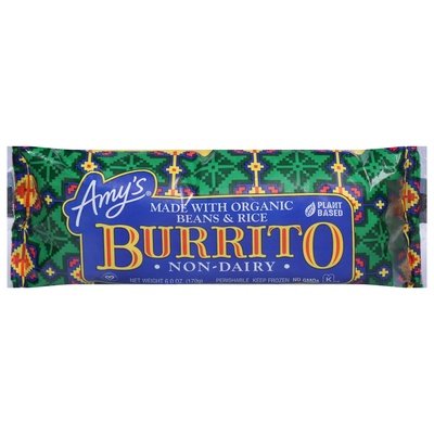 Amys Burrito Bean & Rice Diary Free 12/6 Oz [UNFI #77366]