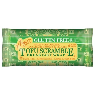 Amys Tofu Scramble Breakfast Wrp Gf 12/5.5 Oz [UNFI #79556]