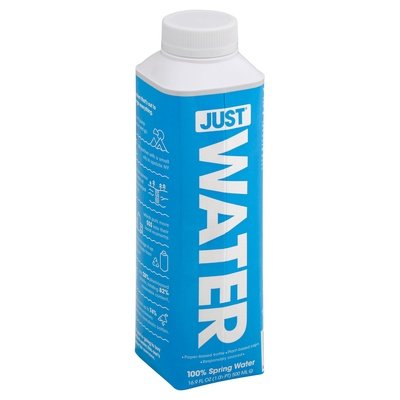 Just Water 100% Spring Water 12/500 Ml [UNFI #81821]