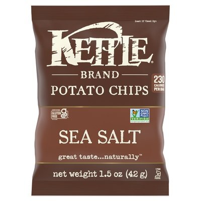 Kettle Brand Chips Sea Salted 24/1.5 Oz [UNFI #31734]