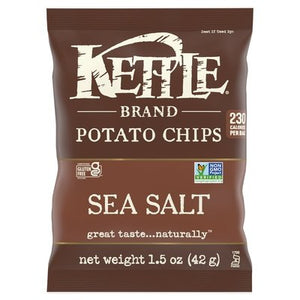 Kettle Brand Chips Sea Salted 24/1.5 Oz [UNFI #31734]