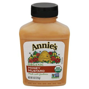 Annies Naturals Mustard Honey 12/9 Oz [UNFI #24170]