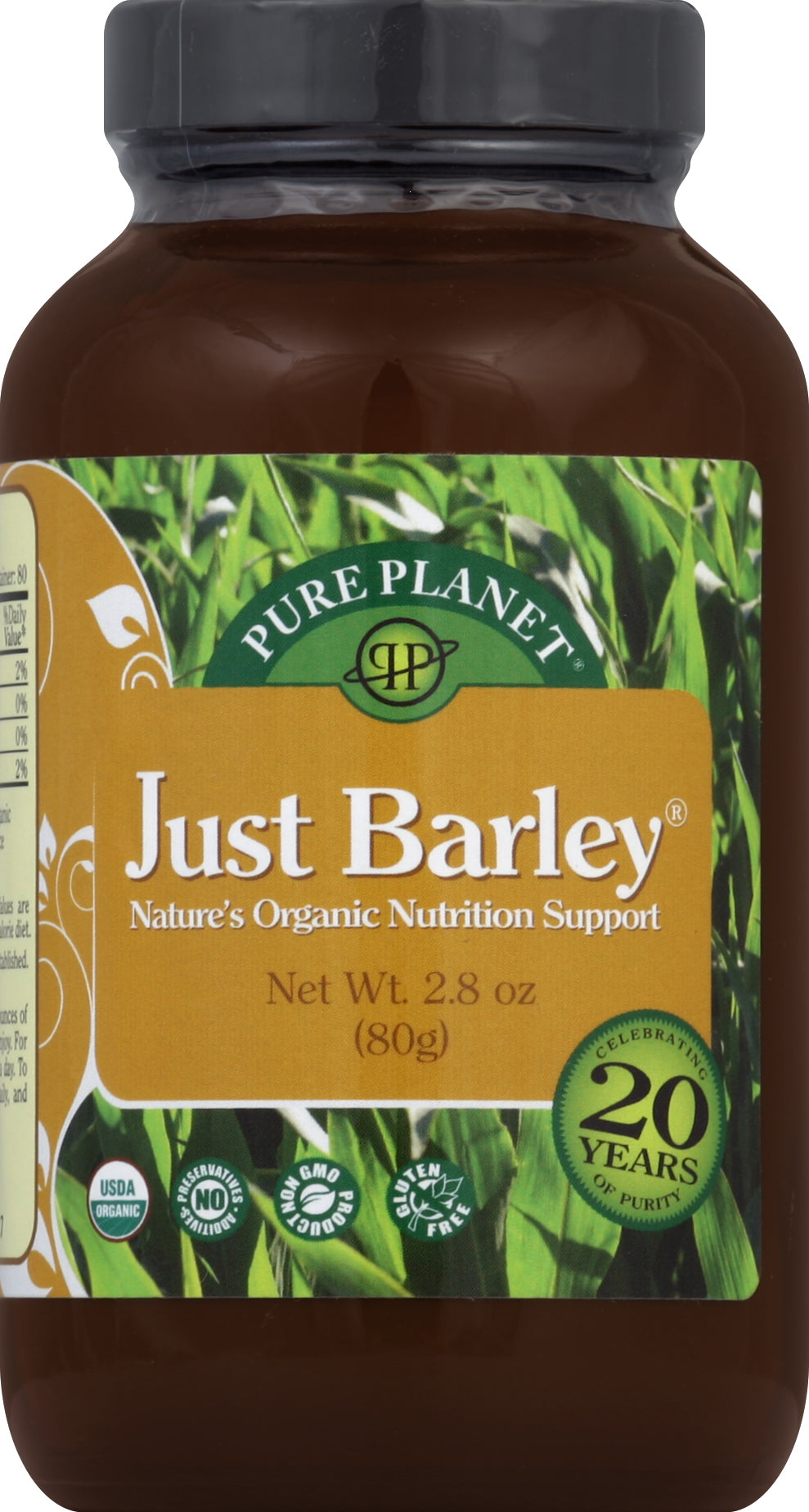 Pure Planet Just Barley 80 Gr [UNFI #87377] T