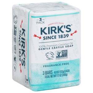 Kirks Fragrance Free 1/3/4 Oz [UNFI #34703] T