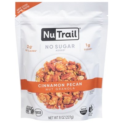 Nutrail Cinnamon Pecan Keto 6/8 Oz [UNFI #99678]
