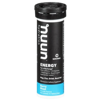 Nuun Energy Ginger Lemon Zing 8/10 Ct [UNFI #67702]