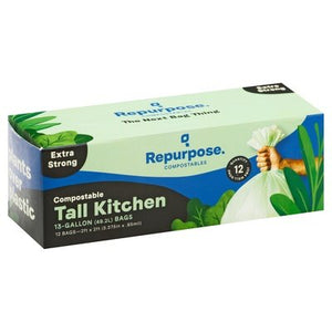 Repurpose Tall Kitchen Bags 20/12 Ct [UNFI #01706] T