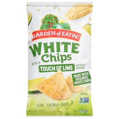 Garden Of Eatin Lime Wite Corn Tortilla Chips 12/5.5 Oz [UNFI #73532]