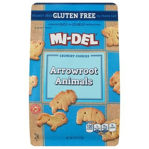Mi-Del Arrowroot Animal 8/8 Oz [UNFI #15400]