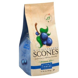 Sticky Fingers Bakeries Wild Blueberry Scone Mix 6/16 Oz [UNFI #76735]