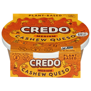 Credo Foods Cashew Queso Medium 12/9 OZ [UNFI #33174]