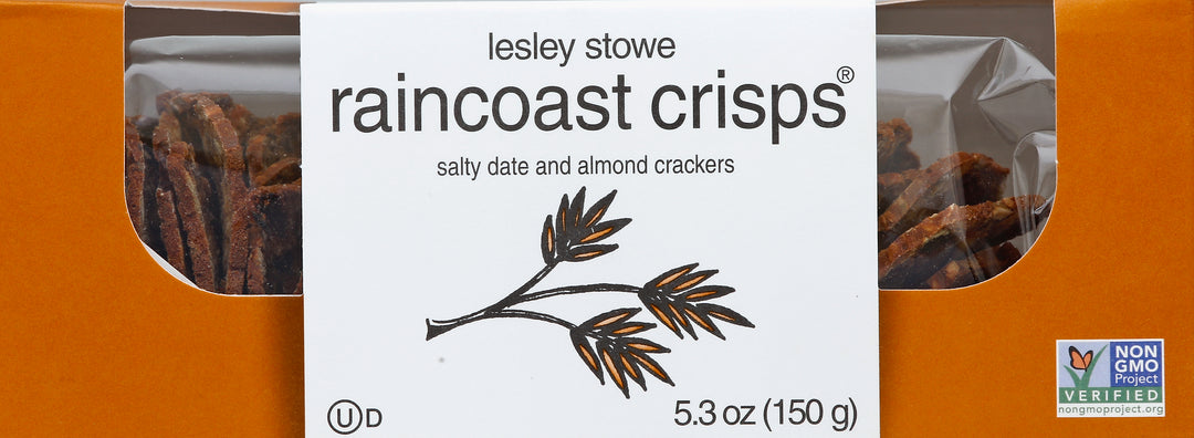 Lesley Stowe Date Almond Crisps 12/5.3 Oz [UNFI #38632]