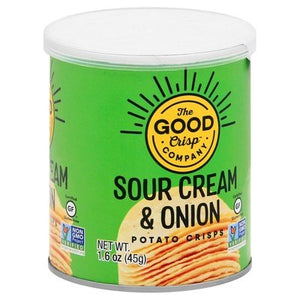 The Good Crisp Company Sour Cream & Onion 12/1.6 Oz [UNFI #52657]