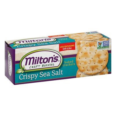Miltons Sea Salt Crispy 8/6.8 Oz [UNFI #79120]