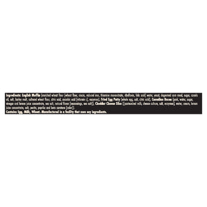 Mason Dixie Canadian Bacon Egg & Cheese English Muffin Sandwich 10/8.7 Oz [UNFI #08112]