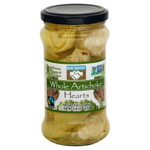 More Than Fair Artichoke Hearts Whole 6/9.8 Oz [UNFI #74512]