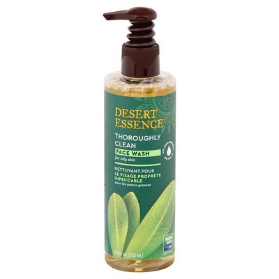 Desert Essence Thoroughly Clean Face Wash 8.5 Oz [UNFI #54274] T