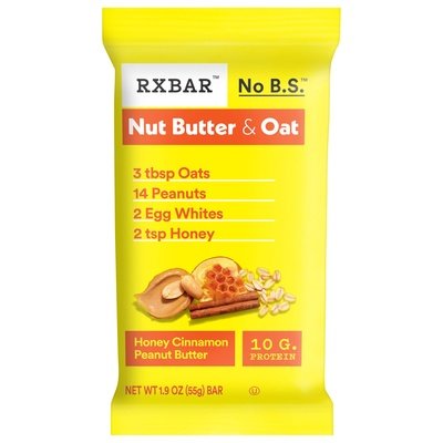 Rxbar Honey Cinnamon Peanut Butter 12/1.9 Oz [UNFI #12069]
