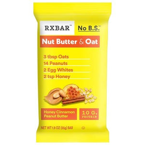 Rxbar Honey Cinnamon Peanut Butter 12/1.9 Oz [UNFI #12069]