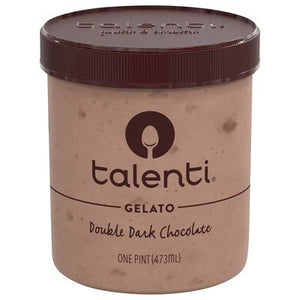 Talenti Gelato E Sorbetto Double Dark Chocolate 8/16 Oz [UNFI #73143]