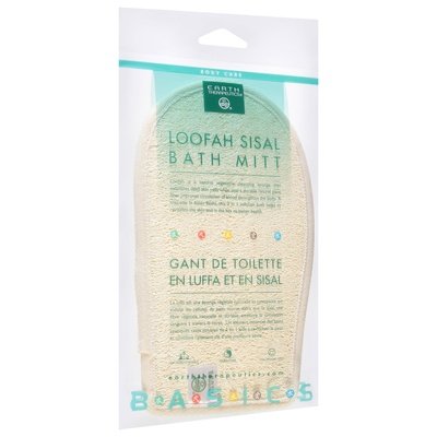 Earth Therapeutics Sisal Bath Mitt 6" X 8" 1 Ea [UNFI #86787] T