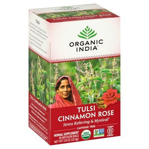 Organic India Cinnamon Rose 6/18 Ct [UNFI #50370] T