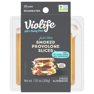 Violife Provolone Smoked Sliced 8/7.1 Oz [UNFI #30976]