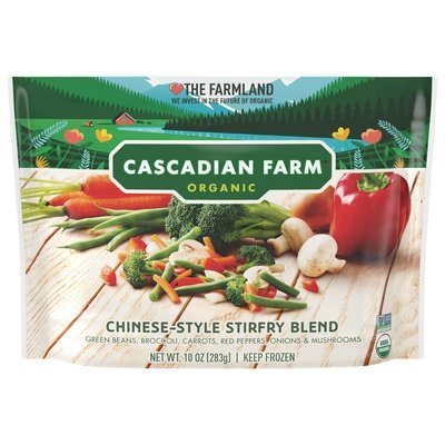 Cascadian Farm Chinese Stirfry Blend 12/10 Oz [UNFI #74002]