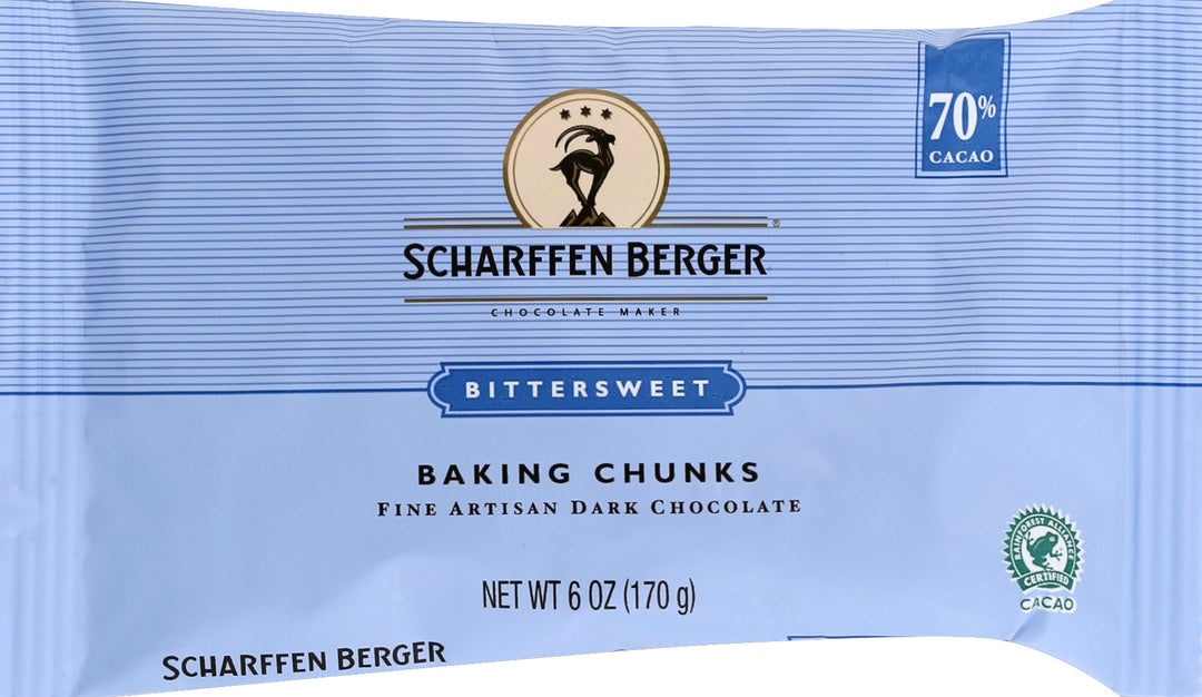 Scharffen Berger Bittersweet Baking Chunks 8/7 Oz [UNFI #88653]
