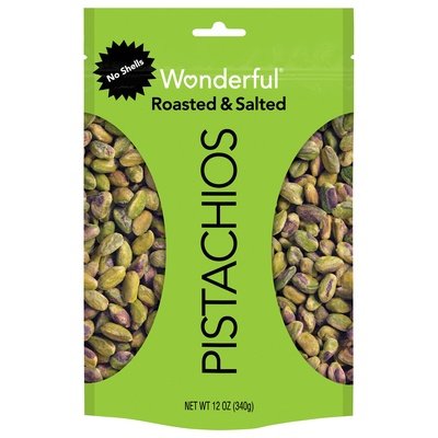 Wonderful Pistachios Roasted & Salted 12/12 Oz [UNFI #55865]