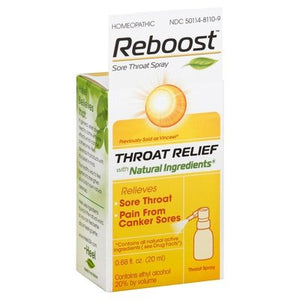 Reboost-Medinatura Throat Relief Spray Cherry .68 Oz [UNFI #43022] T