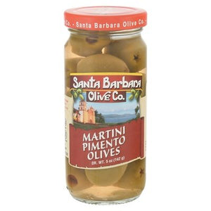 Santa Barbara Olive Co. Olives Martini Pimento 6/5 Oz [UNFI #34998]