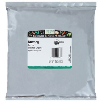 Frontier Nat Prod Co-op Nutmeg Ground 1 Lb [UNFI #28341]