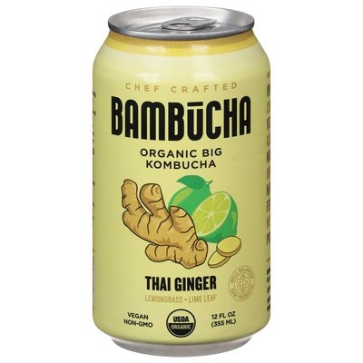 OG2 Bambucha Kombucha Thai Ginger 12/12 OZ [UNFI #00706]