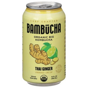 OG2 Bambucha Kombucha Thai Ginger 12/12 OZ [UNFI #00706]