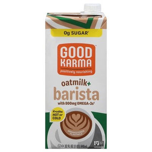 Good Karma Unsweetened Barista Plantmilk 6/32 Oz [UNFI #14448]