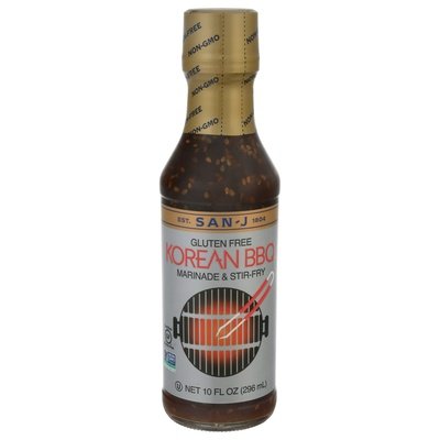 San-J Korean Bbq Marinade& Stir Fry 6/10 Oz [UNFI #87979]