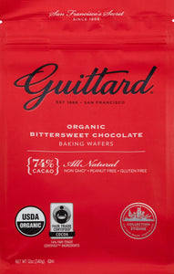 Guittard Ft 74% Cacao Bittersweet Choc. 8/12 Oz [UNFI #12318]