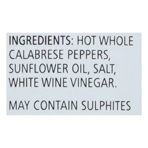 Bono Peppers Hot Calabrese Whole 6/9.17 Oz [UNFI #29630]