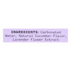 Aura Bora Lavender Cucumber 6-Pack 4/6/12 Oz [UNFI #84722] T