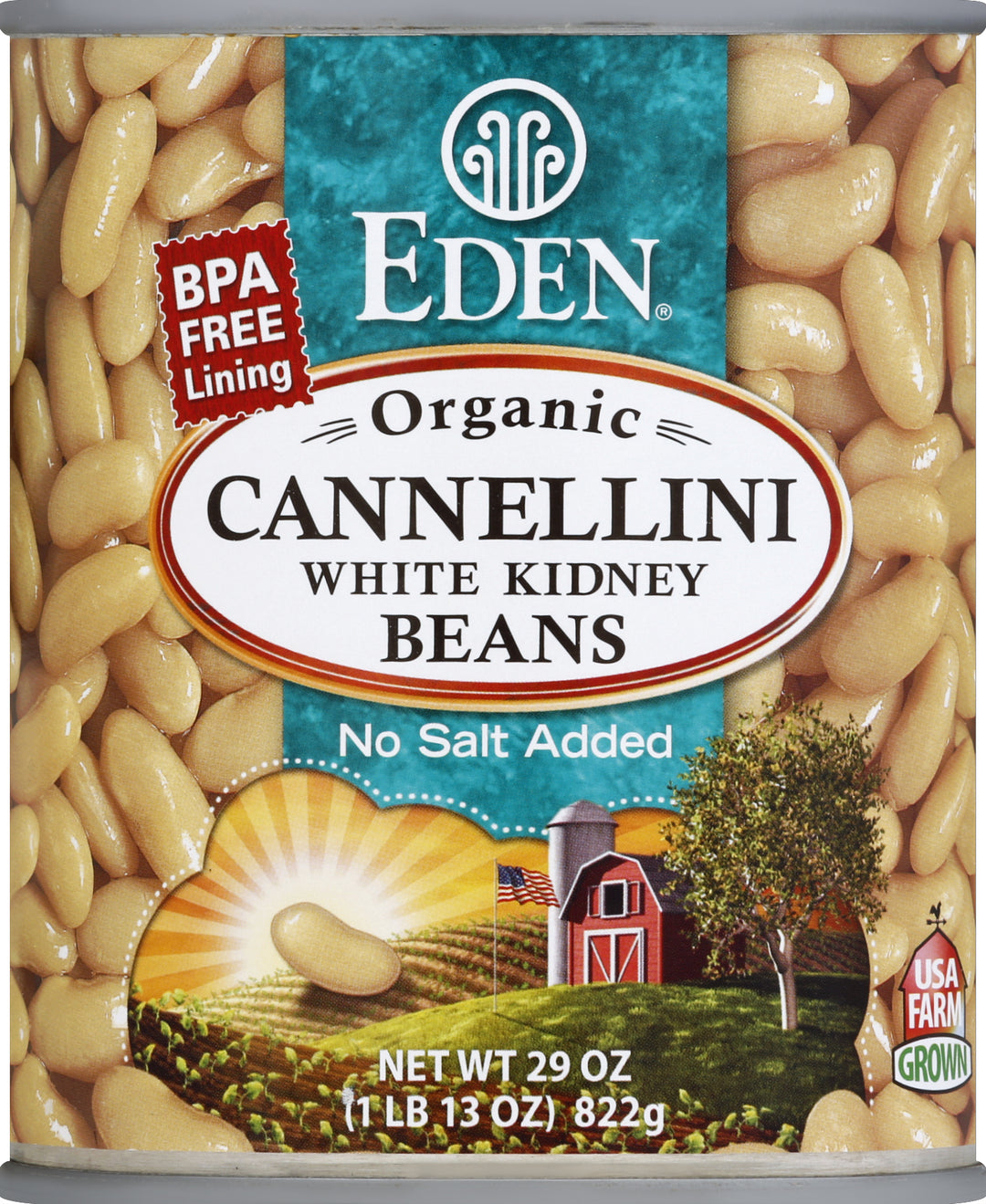 Eden Foods Cannellini (White Kidney) 12/29 Oz [UNFI #59916]