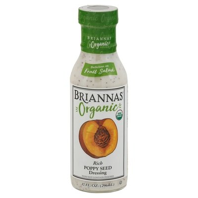 Briannas Poppy Seed 6/10 Oz [UNFI #77982]