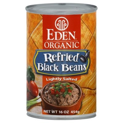 OG1 Eden Foods Refried Black 12/16 Oz [UNFI #23316]