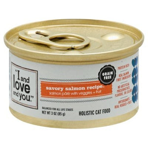I And Love And You Savory Salmon Pate 24/3 Oz [UNFI #26650] T
