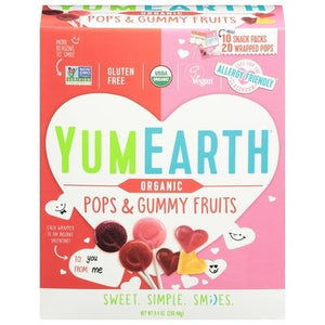 Yumearth Valentine Variety Snack Packs 6/9.4 Oz [UNFI #29073]