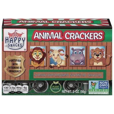 Happy Snacks Circus Animal Crackers 12/2 Oz [UNFI #22252]