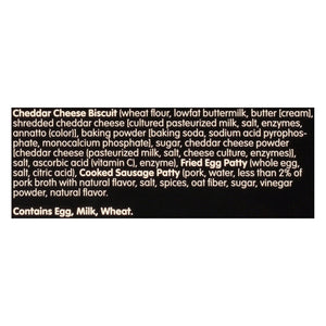 Mason Dixie 2Pk Cheddar Breakfast Sndwich 10/9.3 Oz [UNFI #15148]