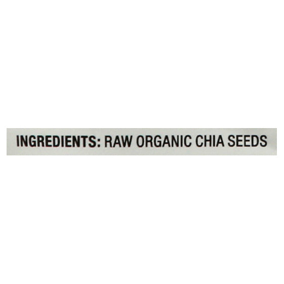 Nutiva Chia Ground Black 6/12 Oz [UNFI #26388]