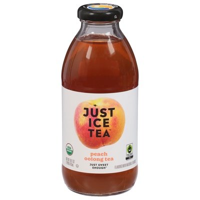 Just Ice Tea Peach Oolong Tea 12/16 Oz [UNFI #17752]